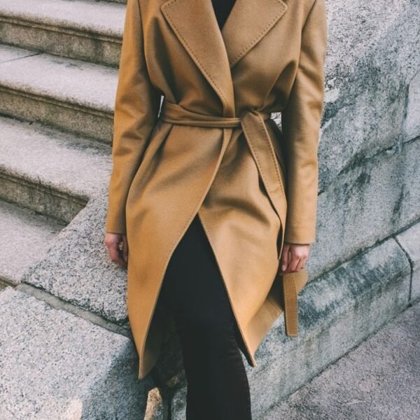 Sculpted Wool Coat