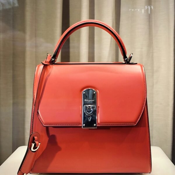 Structured Leather Tote