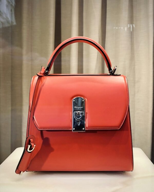 Structured Leather Tote